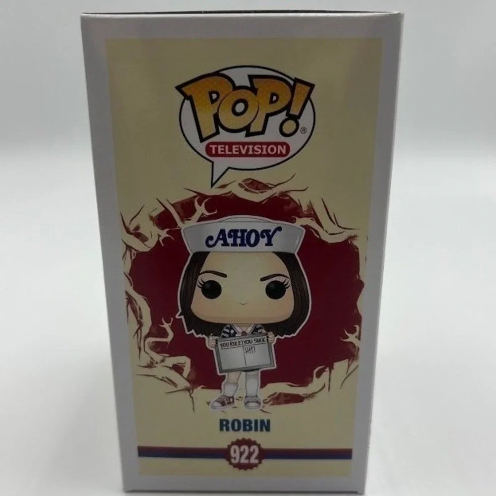 Funko Pop Stranger Things Robin 922 Vinyl Figure Sailor Outfit AHOY New - Picture 3 of 7